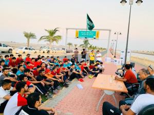 The Department of Physical Education at Al-Qunfudhah University College Celebrates the Fifth Anniversary of the Pledge of Allegiance